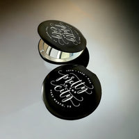 Load image into Gallery viewer, Compact mirror printed in full color with your logo or image, Makeup bag mirror / Full color printed
