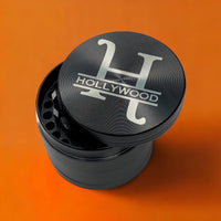 Load image into Gallery viewer, Monogram Black Herb Grinder, Personalized Grinder / Laser engraved
