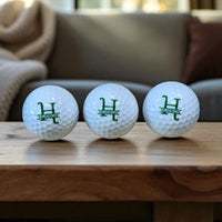 Load image into Gallery viewer, Monogram Custom Printed Golf Balls with your Name, Golf gift idea, Wedding Golf Balls / Real golf balls printed / Set of 3, 6, 9 or 12
