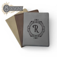 Load image into Gallery viewer, Personalized Passport Holder, Custom Name Travel Wallet, Leather Passport Cover Gift for Him or Her - Laser engraved
