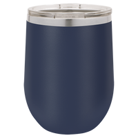 Load image into Gallery viewer, Inspirational theme wine tumblers Laser Engraved / 12oz. or 16oz. in 17 color options / 20 design options
