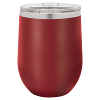 Load image into Gallery viewer, Beach vacation theme wine tumblers Laser Engraved / 12oz. or 16oz. in 17 color options / 50 design options
