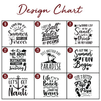 Load image into Gallery viewer, Beach vacation theme bottle Laser Engraved / 32oz. in 17 color options / 50 design options
