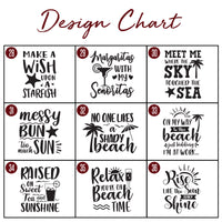 Load image into Gallery viewer, Beach vacation theme bottle Laser Engraved / 32oz. in 17 color options / 50 design options
