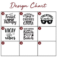 Load image into Gallery viewer, Beach vacation theme bottle Laser Engraved / 32oz. in 17 color options / 50 design options
