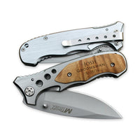 Load image into Gallery viewer, Personalized knife, Groomsman knives, Engraved Pocket Knife, Custom pocket knife/Laser Engraved/Wedding knives, Best man gift, Personalized - RCH Gifts
