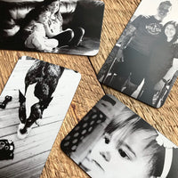 Load image into Gallery viewer, Personalized wallet card, Custom wallet card, Wallet card insert, Personalized message card, Metal wallet card / Laser engraved or Printed
