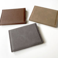 Load image into Gallery viewer, Personalized business card holder engraved, Custom card holder engraved leatherette, Business gift /Laser engraved - RCH Gifts
