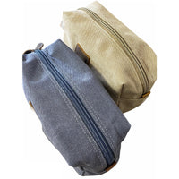 Load image into Gallery viewer, Personalized toiletry bag for men, Dopp kit groomsmen / Laser engraved - RCH Gifts
