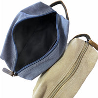 Load image into Gallery viewer, Personalized toiletry bag for men, Dopp kit groomsmen / Laser engraved - RCH Gifts
