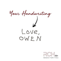 Load image into Gallery viewer, Handwriting engraved pocket knife, Pocket knife with handwriting / Laser engraved - RCH Gifts
