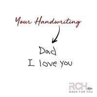 Load image into Gallery viewer, Handwriting engraved pocket knife, Engraved handwriting / Laser Engraved - RCH Gifts
