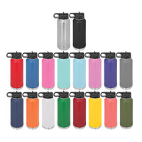 Load image into Gallery viewer, Graduation Custom engraved bottle, Grad gift water bottle Laser Engraved / 32oz. in 18 color options
