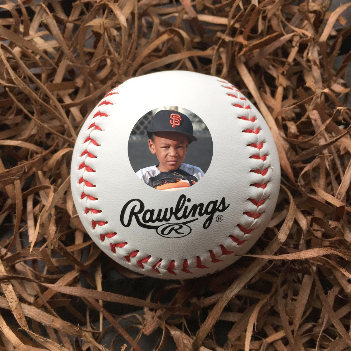 Personalized Baseball with your photo, Team gift baseball / Full color printed