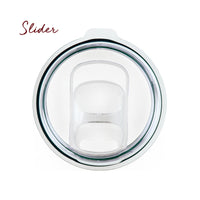 Load image into Gallery viewer, New lid add on or replacement for 20oz or 30oz tumblers / spill proof slider or regular style lid
